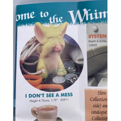 I Don't See A mess Pocket Dragon - Boxed - Whimsical World Of Pocket Dragons by Real Musgrave Hand Made in 2000