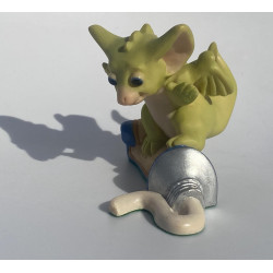 Squish Pocket Dragon - Whimsical World Of Pocket Dragons by Real Musgrave - Hand Made in 1999
