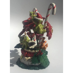 Dragons Yule Love Pocket Dragon - Worldwide Limited Edition of 5000 with Certificate - Hand Made - Whimsical World - 2004