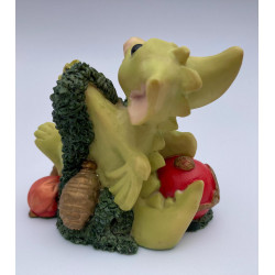 Deck The Halls Pocket Dragon- Whimsical World Of Pocket Dragons Hand Made In 1996