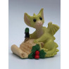 Dear Santa Pocket Dragon - Whimsical World Of Pocket Dragons by Real Musgrave Hand Made in 1994
