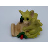 Dear Santa Pocket Dragon - Whimsical World Of Pocket Dragons by Real Musgrave Hand Made in 1994