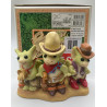 Three Tough Dragons From Texas Pocket Dragon - Boxed - Worldwide Limited Edition of 5000  Whimsical World - Hand Made - 2001