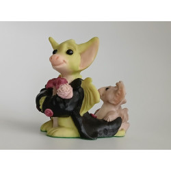 I'll Be The Groom Pocket Dragon - Boxed - Whimsical World Of Pocket Dragons  Hand Made in 1995