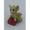 It's A Present Pocket Dragon Whimsical World Of Pocket Dragons by Real Musgrave Hand Made in 1995 - No Label