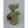 It's A Present Pocket Dragon Whimsical World Of Pocket Dragons by Real Musgrave Hand Made in 1995 - No Label