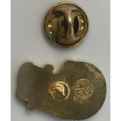 Cookie Pirate Pocket Dragon Lapel Pin Badge Whimsical World Of Pocket Dragons by Real Musgrave Hand Made- 1990s