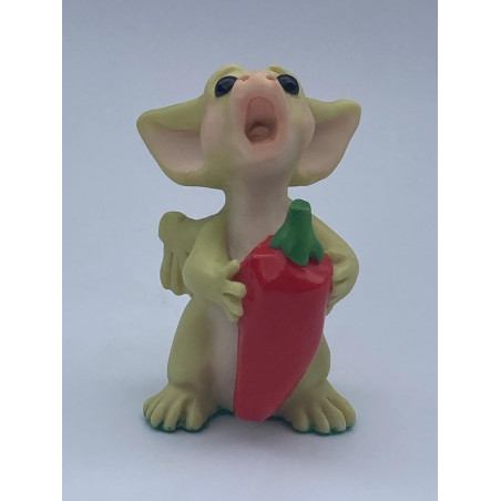Hot! Hot! Hot! Pocket Dragon - Boxed - Whimsical World Of Pocket Dragons by Real Musgrave Hand Made in 1999