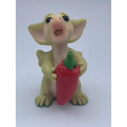 Hot! Hot! Hot! Pocket Dragon - Boxed - Whimsical World Of Pocket Dragons by Real Musgrave Hand Made in 1999