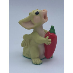 Hot! Hot! Hot! Pocket Dragon - Boxed - Whimsical World Of Pocket Dragons by Real Musgrave Hand Made in 1999