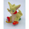 Christmas Skates  Pocket Dragon- Whimsical World Of Pocket Dragons Hand Made- 1995