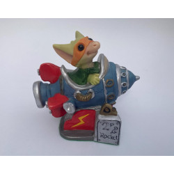 Defender Of The Universe Pocket Dragon - Boxed - Whimsical World Of Pocket Dragons by Real Musgrave Hand Made - 2000