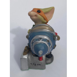 Defender Of The Universe Pocket Dragon - Boxed - Whimsical World Of Pocket Dragons by Real Musgrave Hand Made - 2000