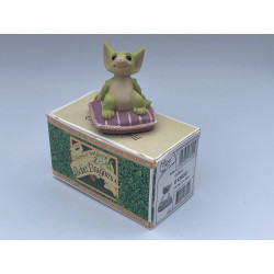 Cushy Pocket Dragon - Boxed - Whimsical World Of Pocket Dragons by Real Musgrave - Hand Made in 2001