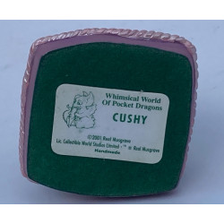 Cushy Pocket Dragon - Boxed - Whimsical World Of Pocket Dragons by Real Musgrave - Hand Made in 2001