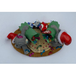 Christmas Gift Tatty Teddy "Christmas Cracker" Ornament by Carte Blanche/From Me To You 2004