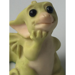 And I Won't Be Any Trouble Pocket Dragon - Whimsical World Of Pocket Dragons by Real Musgrave Hand Made in 1997