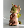Pink N Pretty - Pocket Dragon - One Of The Original 27 - Hand Made - Whimsical World of Picket Dragons - 1989