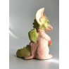 Pink N Pretty - Pocket Dragon - One Of The Original 27 - Hand Made - Whimsical World of Picket Dragons - 1989