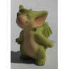 I Smell Chocolate Pocket Dragon - Whimsical World Of Pocket Dragons by Real Musgrave Hand Made in 2001