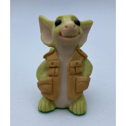 Happy Camper Pocket Dragon - Whimsical World Of Pocket Dragons by Real Musgrave Hand Made - 1997