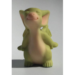 I Smell Chocolate Pocket Dragon - Whimsical World Of Pocket Dragons by Real Musgrave Hand Made in 2001