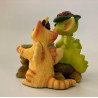 Tea And Gossip Pocket Dragon - Boxed - Collectors Special 2001/2002 - Musgrave Whimsical World Of Pocket Dragons - 2000