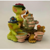 Tea And Gossip Pocket Dragon - Boxed - Collectors Special 2001/2002 - Musgrave Whimsical World Of Pocket Dragons - 2000