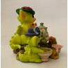 Tea And Gossip Pocket Dragon - Boxed - Collectors Special 2001/2002 - Musgrave Whimsical World Of Pocket Dragons - 2000