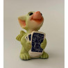 Poker Face Pocket Dragon - Boxed - Hand Made -  Real Musgrave Whimsical World Of Pocket Dragons - 2005