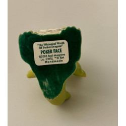 Poker Face Pocket Dragon - Boxed - Hand Made -  Real Musgrave Whimsical World Of Pocket Dragons - 2005