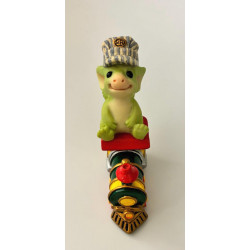 Choo Choo - Pocket Dragon - Boxed - Hand Made - Real Musgrave Whimsical World Of Pocket Dragons - 2005