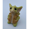 Happy Camper Pocket Dragon - Whimsical World Of Pocket Dragons by Real Musgrave Hand Made - 1997