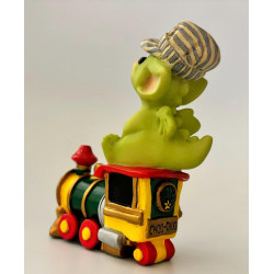 Choo Choo - Pocket Dragon - Boxed - Hand Made - Real Musgrave Whimsical World Of Pocket Dragons - 2005