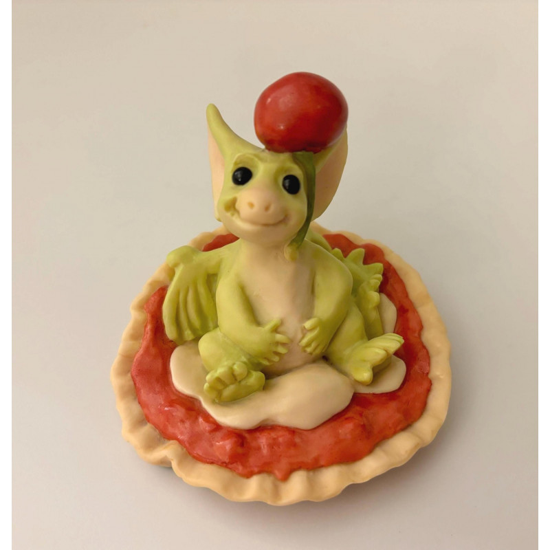 Sweetie Pie Pocket Dragon - Boxed - Whimsical World Of Pocket Dragons by Real Musgrave - Hand Made in 1995