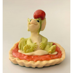 Sweetie Pie Pocket Dragon - Boxed - Whimsical World Of Pocket Dragons by Real Musgrave - Hand Made in 1995
