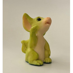 Bye - POCKET DRAGON - Whimsical World Of Pocket Dragons by Real Musgrave - Hand Made - 1995