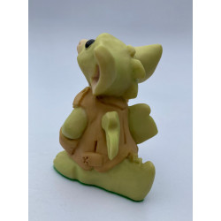 Happy Camper Pocket Dragon - Whimsical World Of Pocket Dragons by Real Musgrave Hand Made - 1997