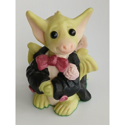 I'll Be The Groom Pocket Dragon - Boxed - Whimsical World Of Pocket Dragons  Hand Made in 1995