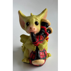 Pocket Piper Pocket Dragon - Boxed - Whimsical World Of Pocket Dragons by Real Musgrave Hand Made in 1995