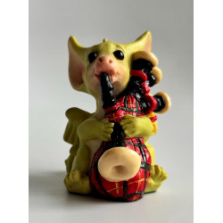 Pocket Piper Pocket Dragon - Boxed - Whimsical World Of Pocket Dragons by Real Musgrave Hand Made in 1995