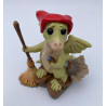 Do I Have To? Pocket Dragon -  One of Original 27 - Whimsical World Of Pocket Dragons by Real Musgrave - Hand Made in 1989