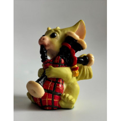 Pocket Piper Pocket Dragon - Boxed - Whimsical World Of Pocket Dragons by Real Musgrave Hand Made in 1995