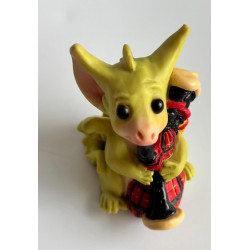 Pocket Piper Pocket Dragon - Boxed - Whimsical World Of Pocket Dragons by Real Musgrave Hand Made in 1995