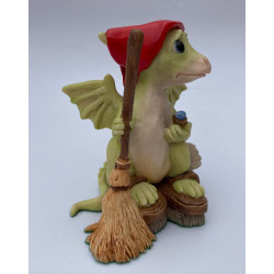 Do I Have To? Pocket Dragon -  One of Original 27 - Whimsical World Of Pocket Dragons by Real Musgrave - Hand Made in 1989