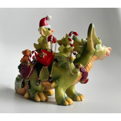 Special Delivery Pocket Dragon - Hand Made In 2002 - Real Musgrave - Worldwide Limited Edition of 2772/5000 -Whimsical World