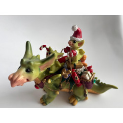 Special Delivery Pocket Dragon - Hand Made In 2002 - Real Musgrave - Worldwide Limited Edition of 2772/5000 -Whimsical World