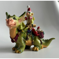 Special Delivery Pocket Dragon - Hand Made In 2002 - Real Musgrave - Worldwide Limited Edition of 2772/5000 -Whimsical World