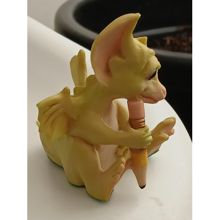 Scribbles Pocket Dragon - One of Origins 27 - Whimsical World Of Pocket Dragons by Real Musgrave Hand Made in 1989