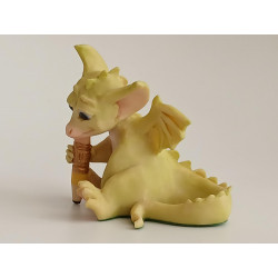 Scribbles Pocket Dragon - One of Origins 27 - Whimsical World Of Pocket Dragons by Real Musgrave Hand Made in 1989